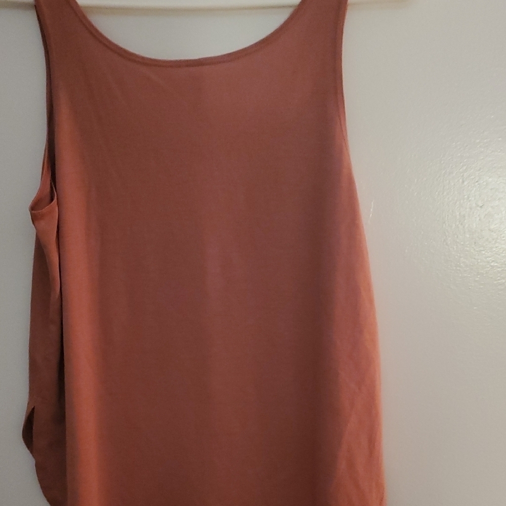 Bella Canvas Flowy Rust Tank Top - Picture 6 of 7